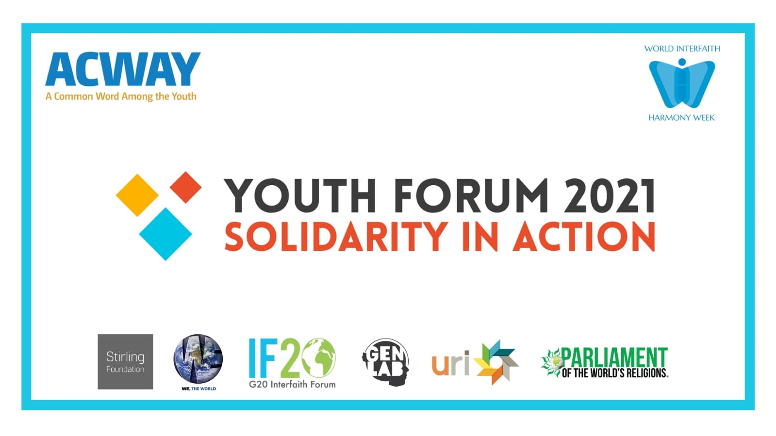Read more about the article ACWAY Youth Forum 2021: Solidarity in Action (online)